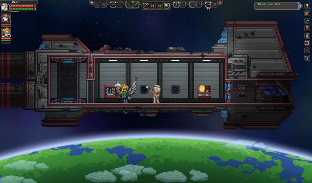 repair ship starbound repair ship starbound
